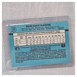 1987 McGwire Topps Allstar Rookie, 1987 Mothers Rookie McGwire, Fleer McGwire Rookie, Don Russ Rookie