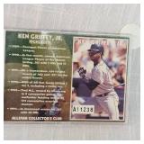 Ken Griffey Jr Gold Performance All Star Colelctors Club