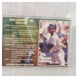 Ken Griffey Jr Gold Performance All Star Colelctors Club