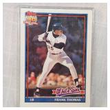 1991 UpperDeck Nolan Ryan, 1991 Topps Frank Thomas