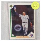 1991 UpperDeck Nolan Ryan, 1991 Topps Frank Thomas