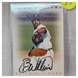 1996 Leaf Brian Williams Signature Series Auto Bronze and 1986 Mark McGwire Huntsville Stars