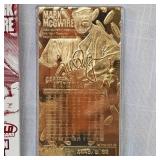 Jumbo Series 23Kt Mark McGwire