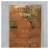 1997 Chicago Bulls Starting Five 23Kt Card