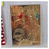 95-96 Bleachers "Rodman", 72 Wins Season, 23Kt Card