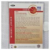 94-95 UpperDeck Michael Jordan Pro File and Michael Jordan