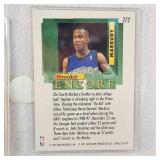 1997  Chicago Bulls Starting Five 23 Kt Card  & Fleer Ultra Stephon Marbury Rookie