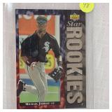 1994 UpperDeck Michael Jordan, MF Star Rookie Card with Sox