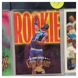 Set of 4 Kevin Garnett Rookie Cards with Very Excellent Set in Hardcases Since Issued