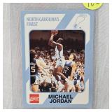 1989 Michael Jordan College Card, North Carolina