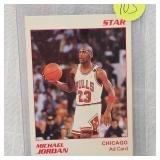 "Star" Michael Jordan Rare Chicago Ad Card