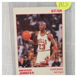 "Star" Michael Jordan Rare Chicago Ad Card