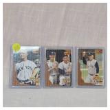 Roger Maris "Etched in Stone" Card Set of 3