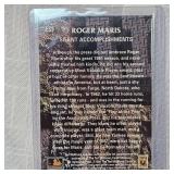 Roger Maris "Etched in Stone" Card Set of 3
