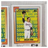 Set of 6, Nolan Ryan #7863 of 10,000 Topps Nostalgia Set