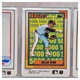 Set of 6, Nolan Ryan #7863 of 10,000 Topps Nostalgia Set