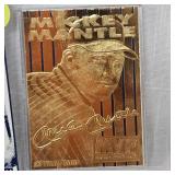 1996 Bleachers Mickey Mantle 23 Kt Card