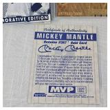 1996 Bleachers Mickey Mantle 23 Kt Card