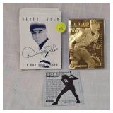 1996 Bleachers Derek Jeter 23 Kt Card