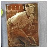 1996 Bleachers Derek Jeter 23 Kt Card