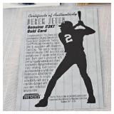 1996 Bleachers Derek Jeter 23 Kt Card