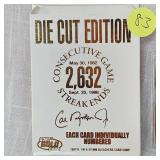 1998 Bleachers 23 Kt Cal Ripken Jr Die Cut