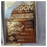 1996 Upper Deck 23 Kt Jeff Gordon 1995 Championship