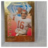 1996 Joe Montana 23 Kt Upper Deck