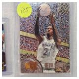 Kevin Garnett Signature Rookie Card & Fleer 95-96 Rookie Card