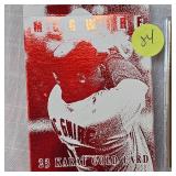1998 McGwire 23 Kt Card