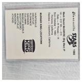 1996 Leaf Brian Williams Signature Series Auto Bronze and 1986 Mark McGwire Huntsville Stars