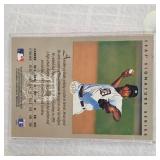 1996 Leaf Brian Williams Signature Series Auto Bronze and 1986 Mark McGwire Huntsville Stars