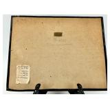 Vintage Copper Relief Wall Art of Milking Scene