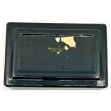 Hand-Painted Floral Russian Lacquer Box