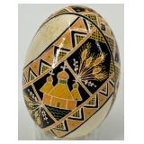 Set of 6 Hand-Painted Ukrainian Pysanky Eggs #1