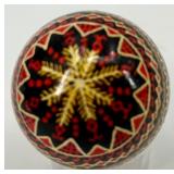 Set of 6 Hand-Painted Ukrainian Pysanky Eggs #1