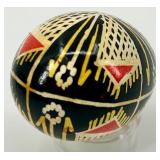 Set of 6 Hand-Painted Ukrainian Pysanky Eggs #1