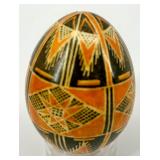 Set of 6 Hand-Painted Ukrainian Pysanky Eggs #1