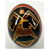 Set of 6 Hand-Painted Ukrainian Pysanky Eggs #2