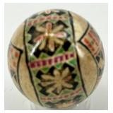 Set of 6 Hand-Painted Ukrainian Pysanky Eggs #2