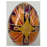 Set of 6 Hand-Painted Ukrainian Pysanky Eggs #2