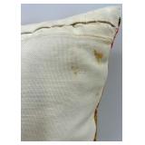 Set of 5 Handwoven Decorative Throw Pillows with Embroidered Folk Patterns
