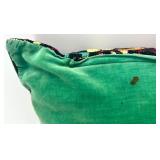 Set of 5 Handwoven Decorative Throw Pillows with Embroidered Folk Patterns