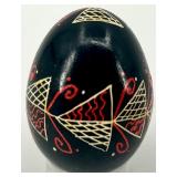 Set of 6 Hand-Painted Ukrainian Pysanky Eggs #3