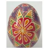 Set of 6 Hand-Painted Ukrainian Pysanky Eggs #3