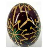 Set of 6 Hand-Painted Ukrainian Pysanky Eggs #4
