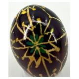 Set of 6 Hand-Painted Ukrainian Pysanky Eggs #4
