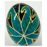 Set of 6 Hand-Painted Ukrainian Pysanky Eggs #4