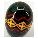 Set of 6 Hand-Painted Ukrainian Pysanky Eggs #4
