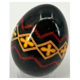 Set of 6 Hand-Painted Ukrainian Pysanky Eggs #4